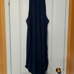 Sleeveless summer midi dress